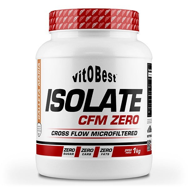 Isolate cfm zero vitobest 11kg proteína galleta maría
