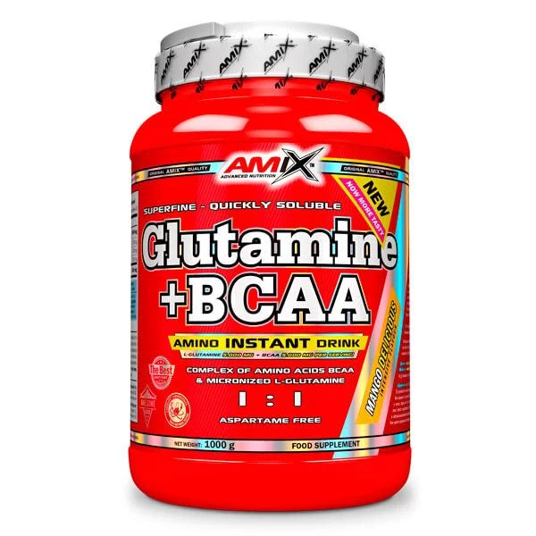 Glutamina + BCAA Amix aminoácidos 