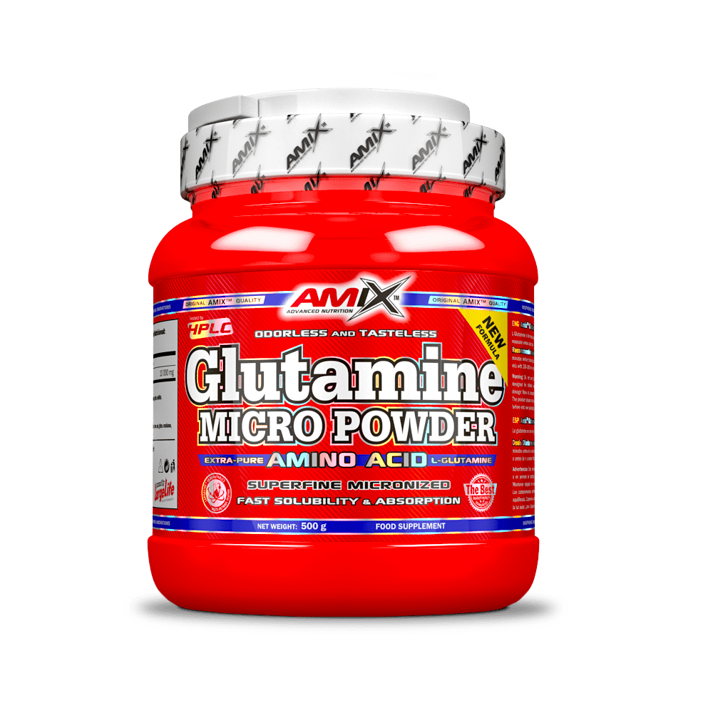 Glutamine micro powder amino ácido 500g