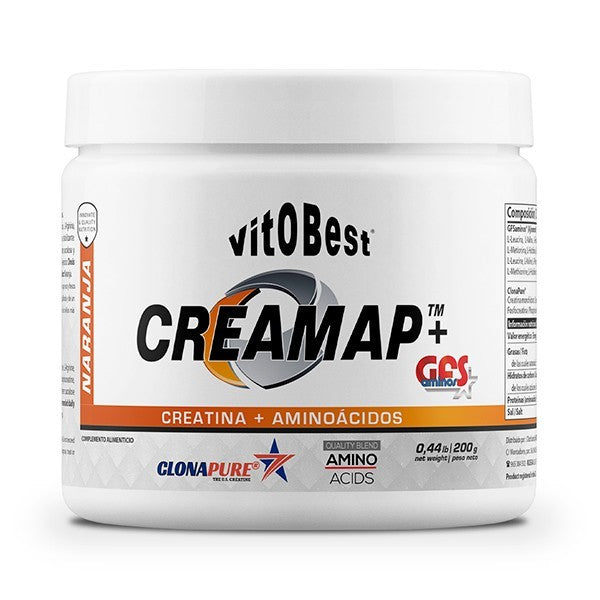 creamap gfs creatina aminoácidos clonapure aminoácidos naranja