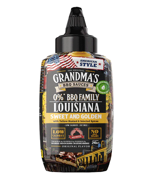 GRANDMAS BBQ LOUISIANA salsa barbacoa max protein