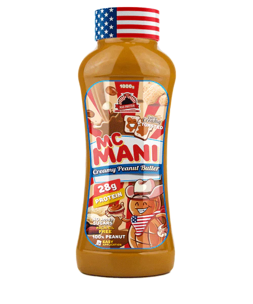 Mc mani crema cacahuete peanut butter max protein toasted
