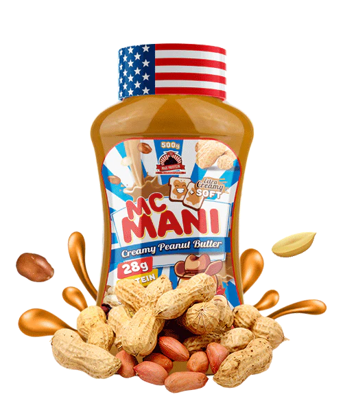 Mc mani crema cacahuete max protein