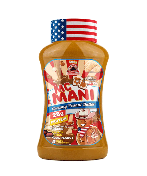 Mc mani crema cacahuete peanut butter max protein TOASTED
