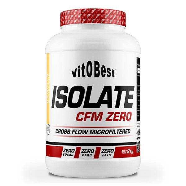 Isolate cfm zero vitobest 11kg proteína vainilla