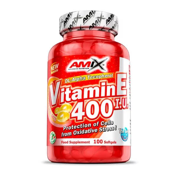 Vitamina E 400 i.u estrés oxidativo amix dlalpha tocopherol AMIX