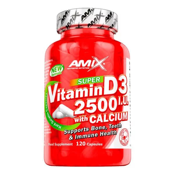 super Vitamina D3 2500 i.u calcio huesos inmune
